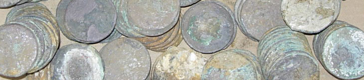 Silver coins from the deep